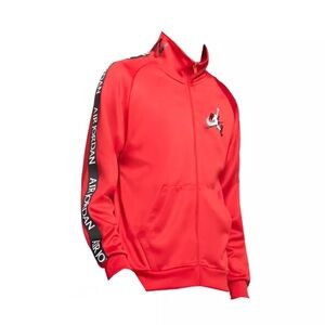 Red Air Jordan Track Jacket size M
